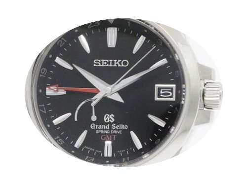 Seiko Spring Drive Gmt Sbge013 Steel Wat...