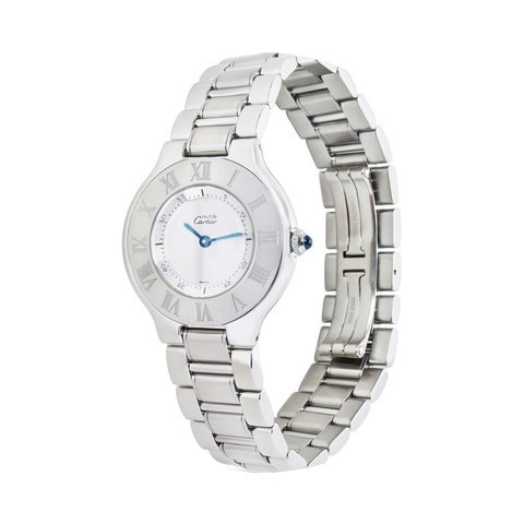 Cartier 21 Stainless Steel Quartz Watch ...