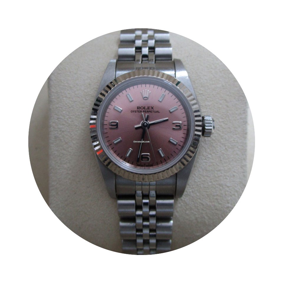 Rolex Oyster Perpetual Lady 26 Stainless...