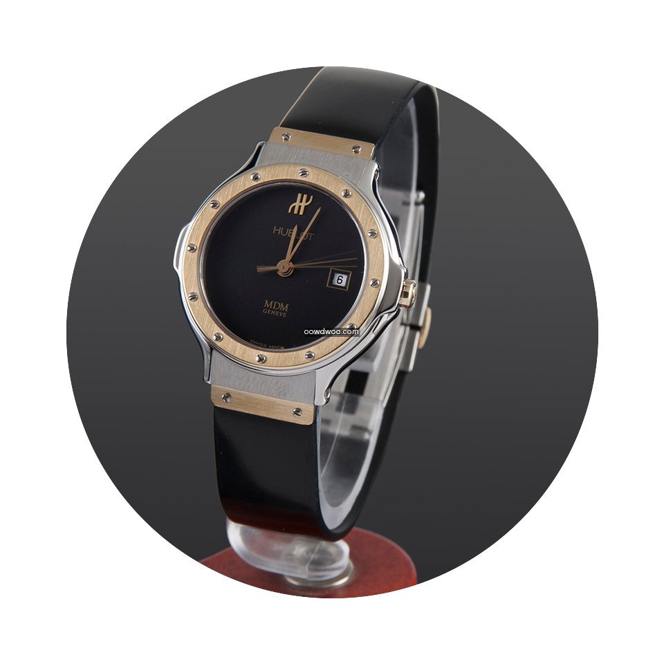Hublot classic steel and gold lady...
