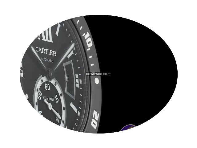 Cartier Calibre De Cartier Diver with Bl...
