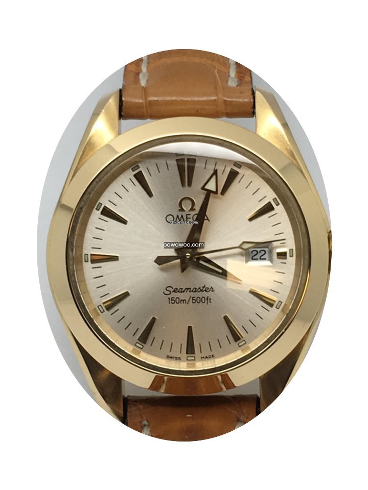 Omega Seamaster Aqua Terra Oro NUOVO NEW...