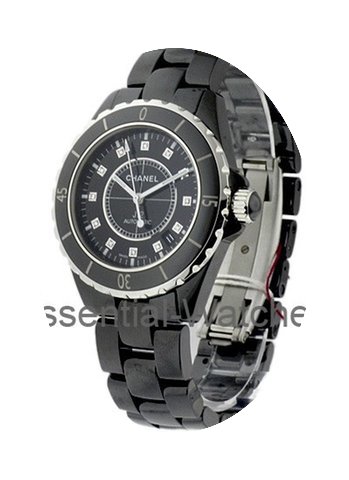 Chanel Black J12 Large Size H1626...