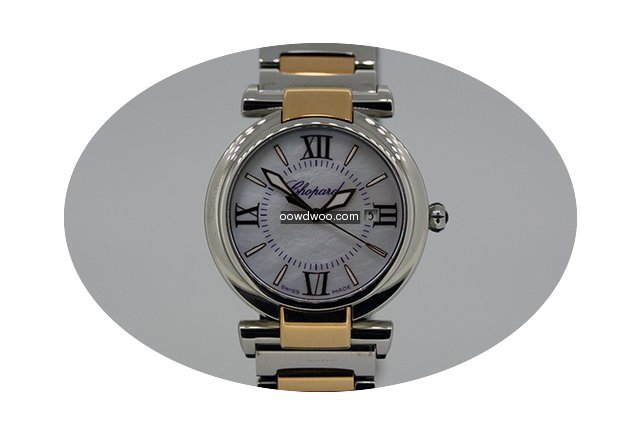 Chopard Imperiale steel/gold quartz watc...