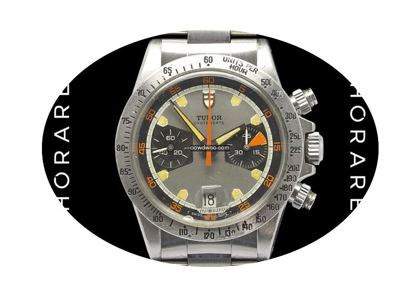 Tudor 7032 Homeplate Chronograph Valjoux...