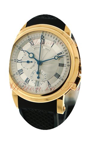 Breguet Marine II Chronograph, Silver Di...