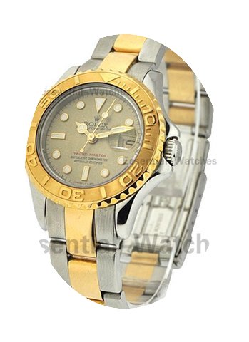 Rolex Used Yachtmaster 2 Tone Lady's Siz...
