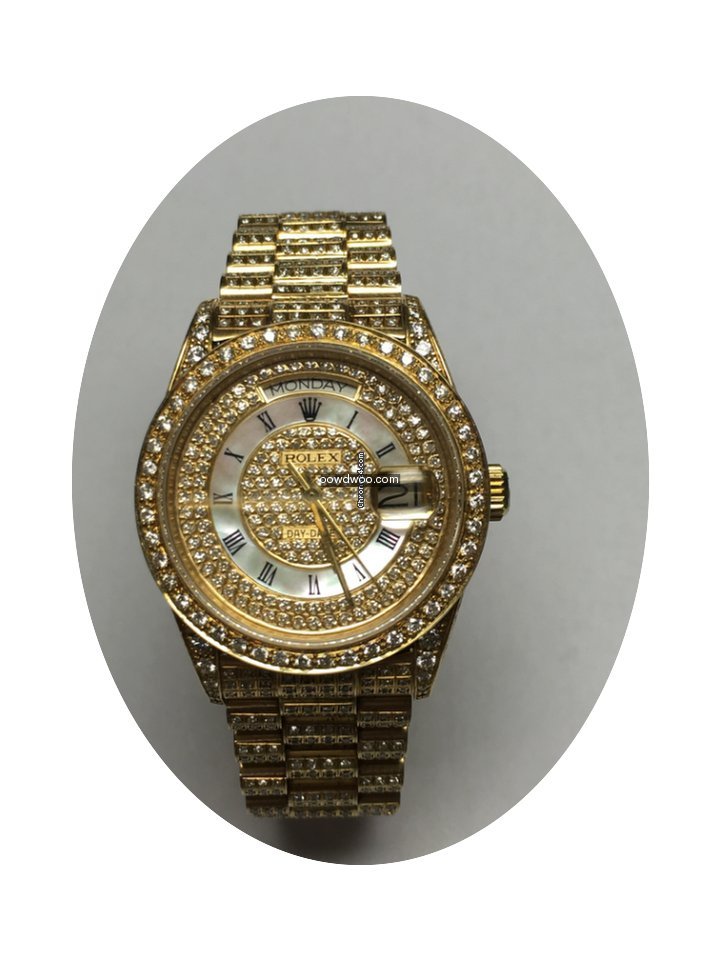 Rolex Day Date President Brillianten...