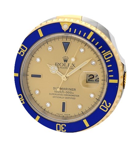 Rolex Submariner Steel & Gold Champa...