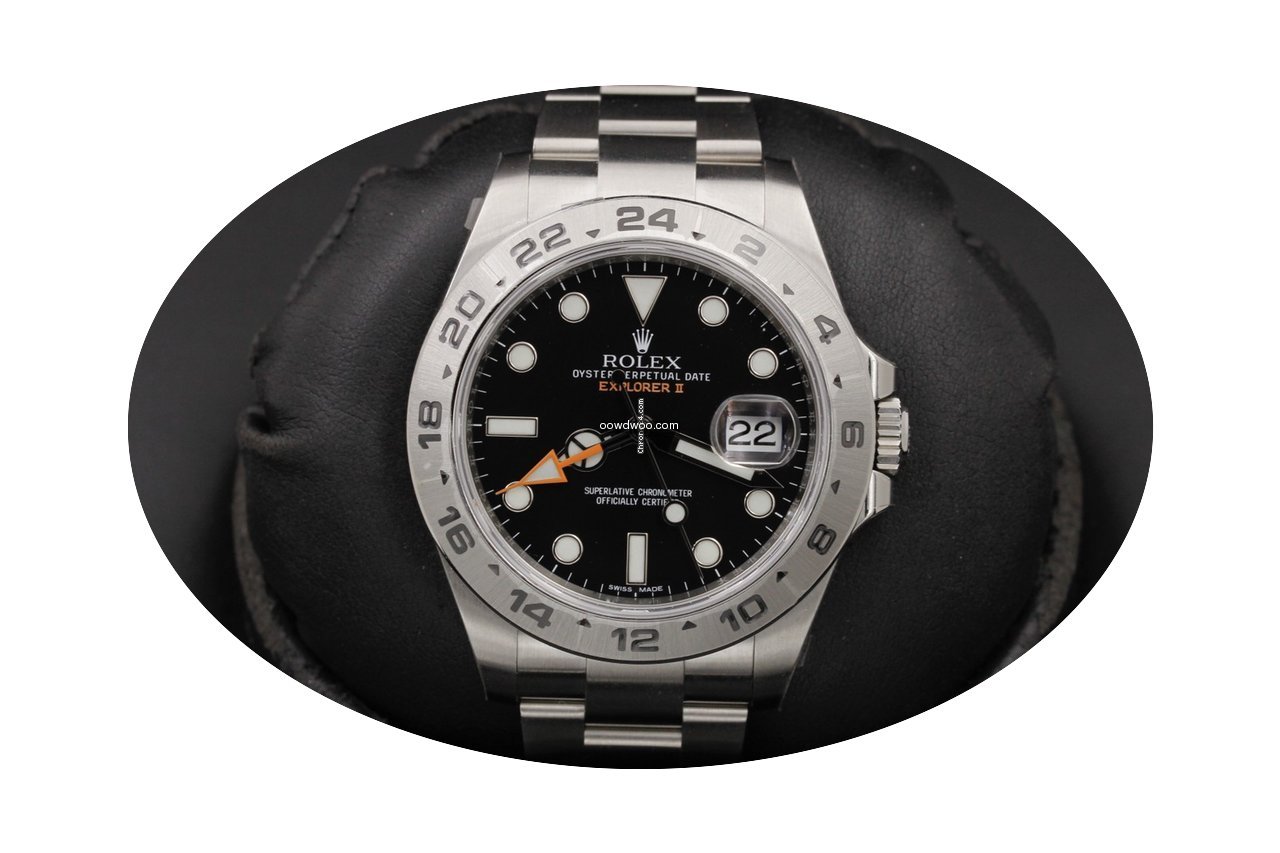 Rolex Explorer Ii 216570 Stainless Steel...
