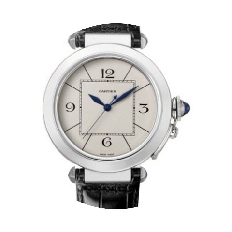 Cartier PASHA 42mm STAINLESS STEEL w/ Ja...