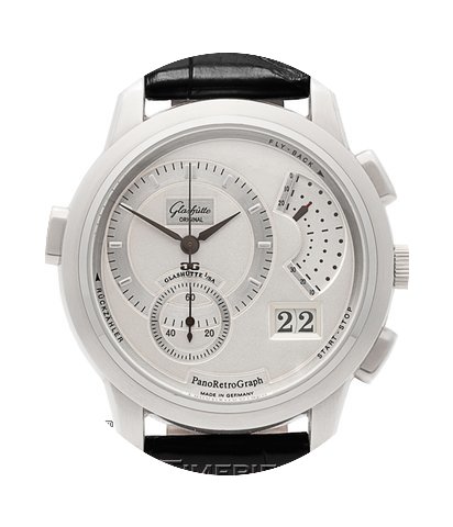 Glashütte Original PanoRetroGraph Weiß...