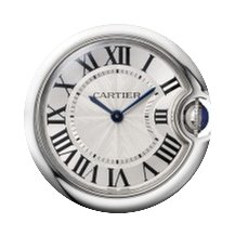 Cartier Ballon Bleu 33mm Steel Leather W...