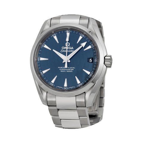 Omega Aqua Terra Blue Dial Stainless Ste...