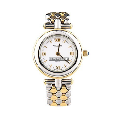 Van Cleef & Arpels Two-Tone Stainless St...