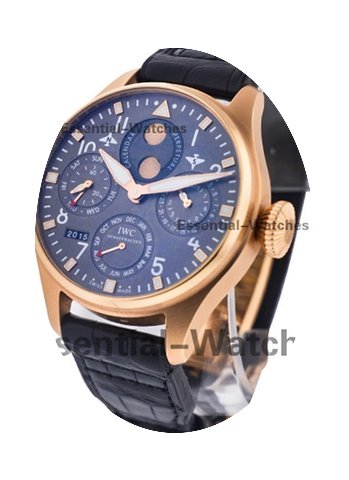 IWC Rose Gold Big Pilot Perpetual Calend...