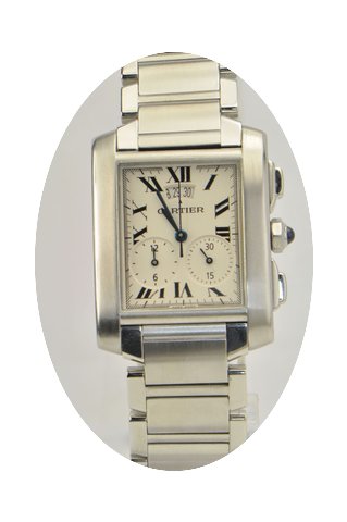 Cartier Tank Francaise Chronograph Date ...