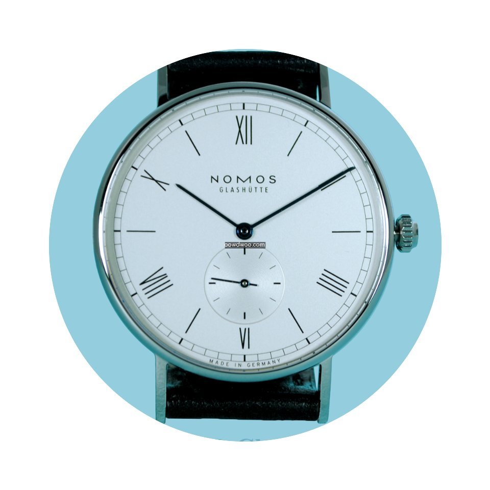Nomos Glashütte Ludwig 38 Saphirglasbod...