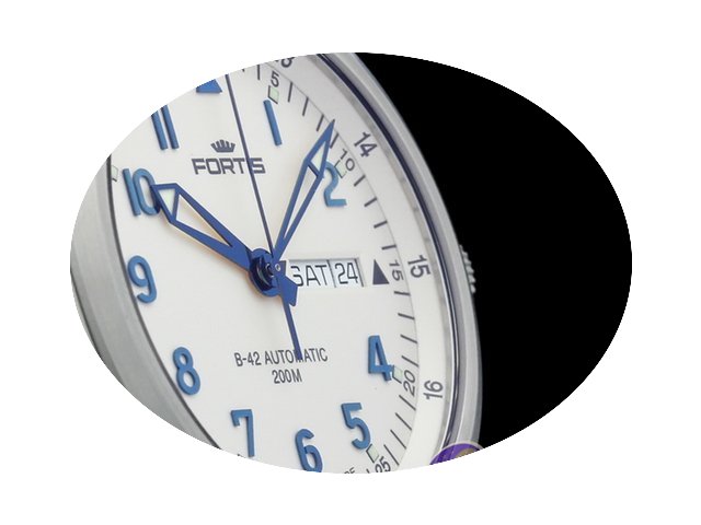 Fortis B-42 Flieger Pilot Day Date Autom...