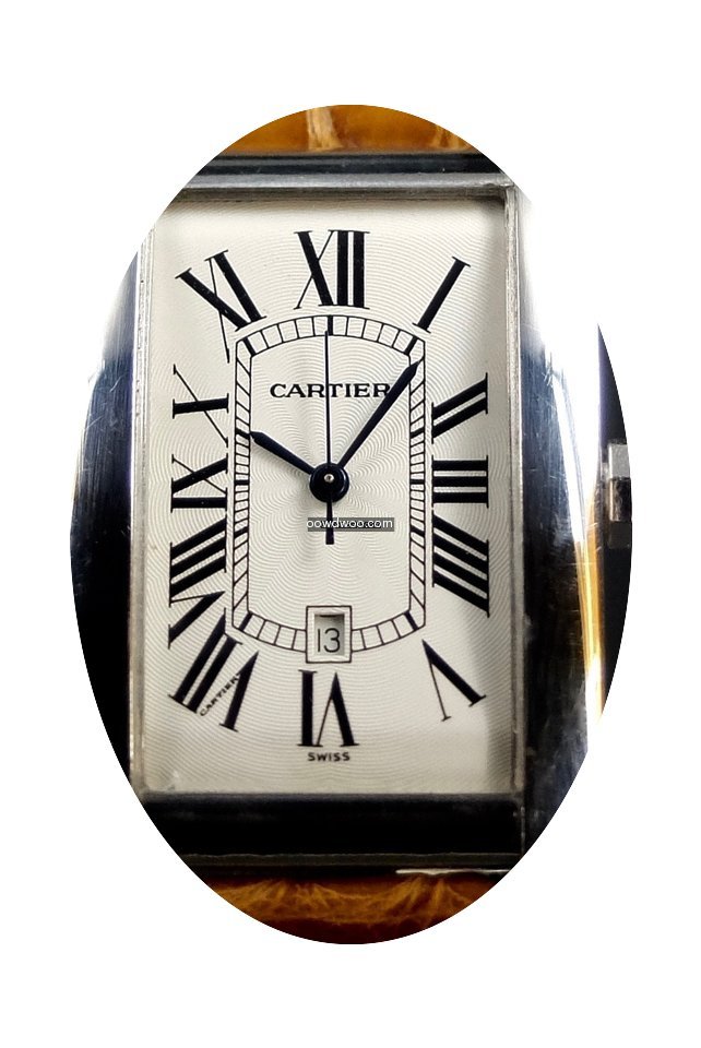Cartier Tank Américaine Grand Modèle A...