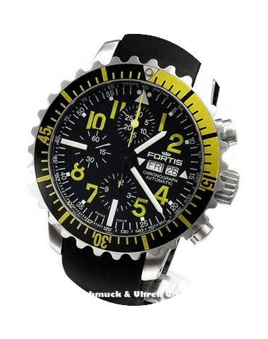 Fortis B-42 Marinemaster Yellow Day/Date...