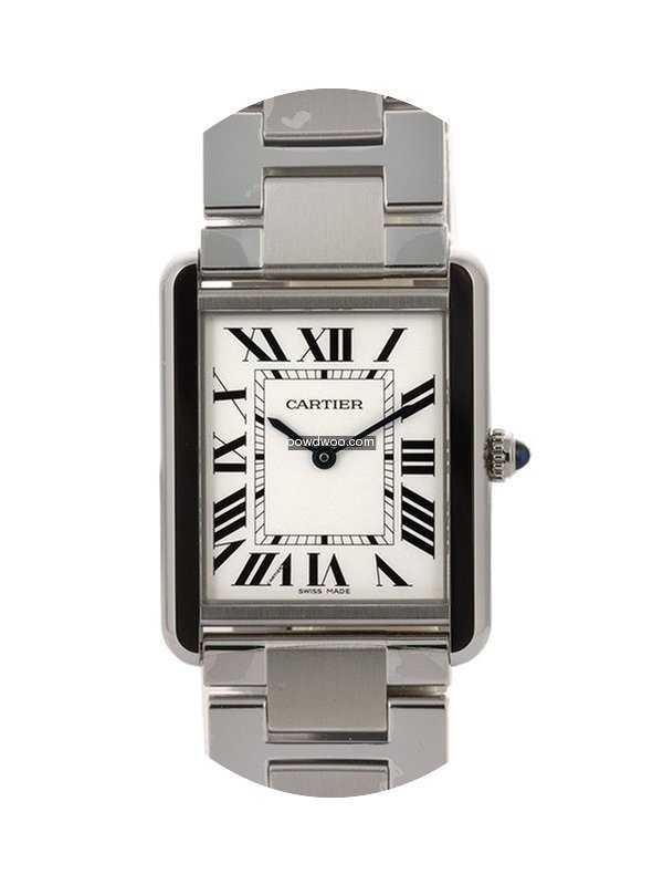 Cartier Tank Solo Modello Grande In Acci...
