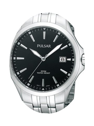Pulsar PS9089X1 Herrenuhr 10ATM silber s...