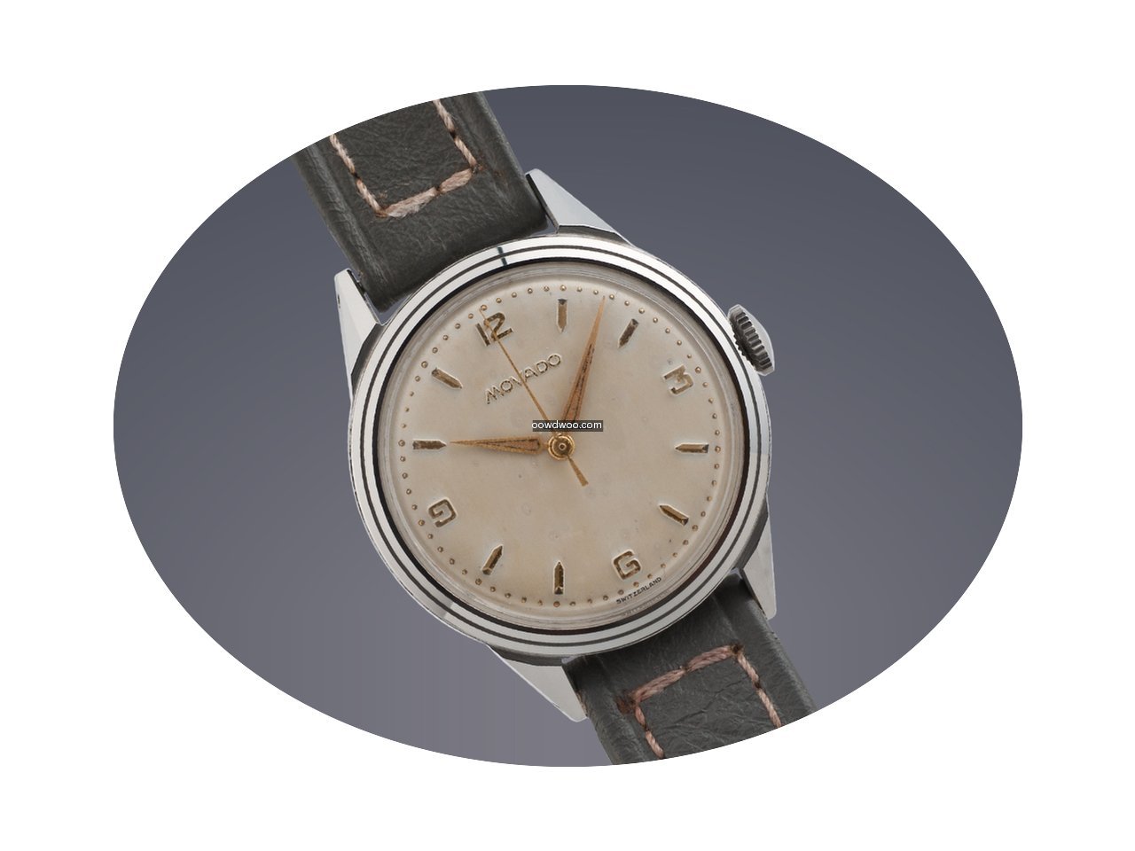 Movado watch steel manual...