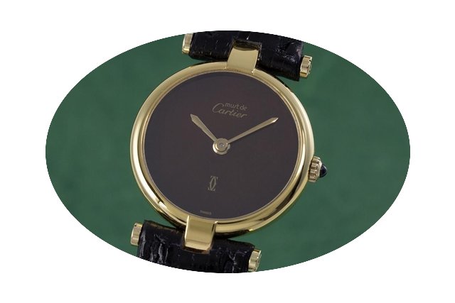 Cartier Lady Must De Vermeil Ronde Damen...