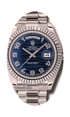 Rolex Day-Date II President White Gold -...