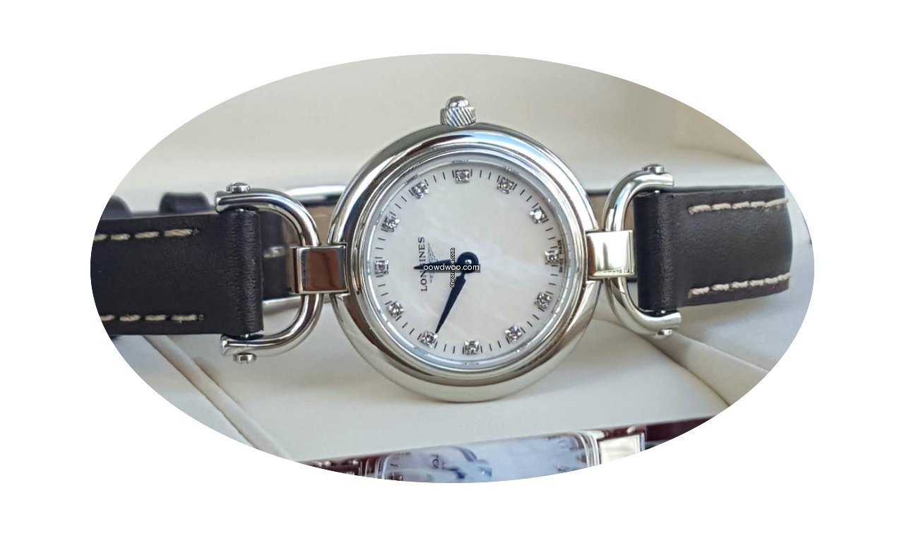 Longines Diamond Equestrian MOP Mother o...