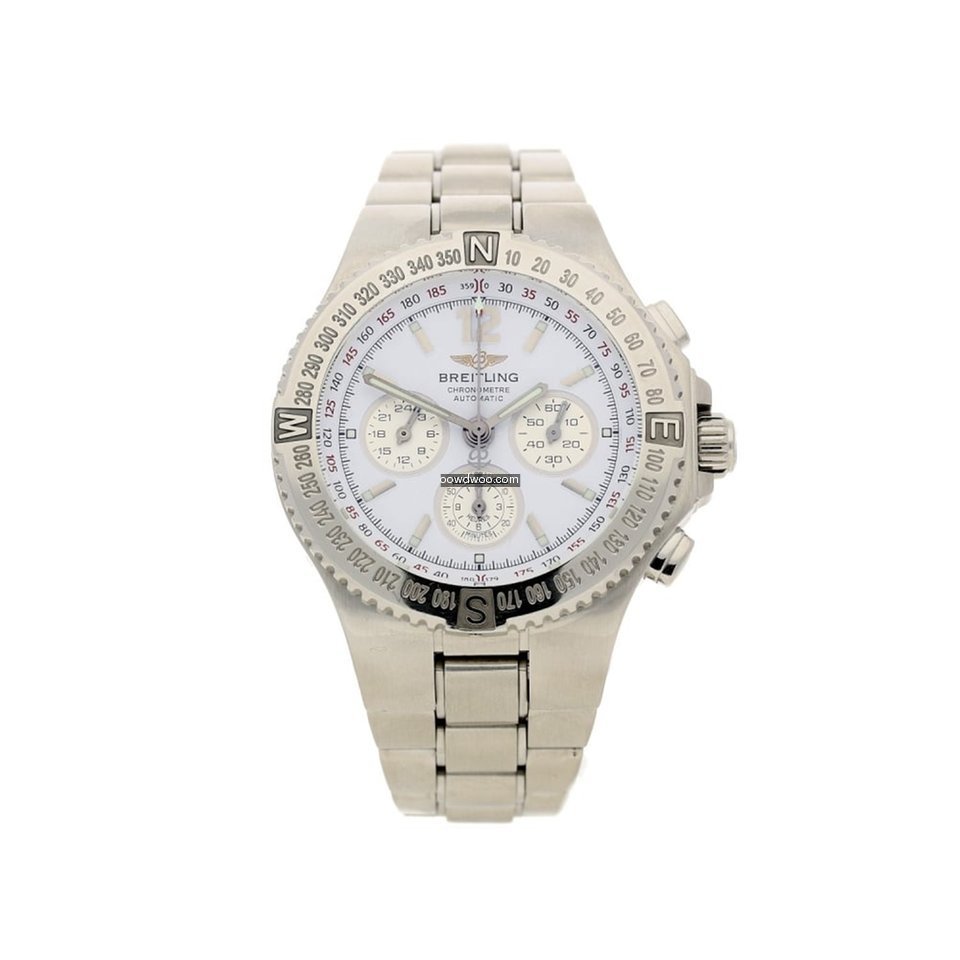 Breitling Hercules - A39363 - White Dial...