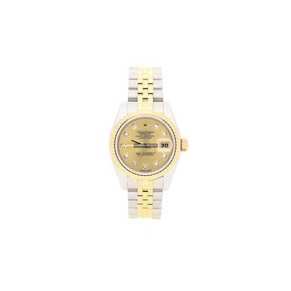 Rolex Datejust 179173 Ladies Diamond Set...