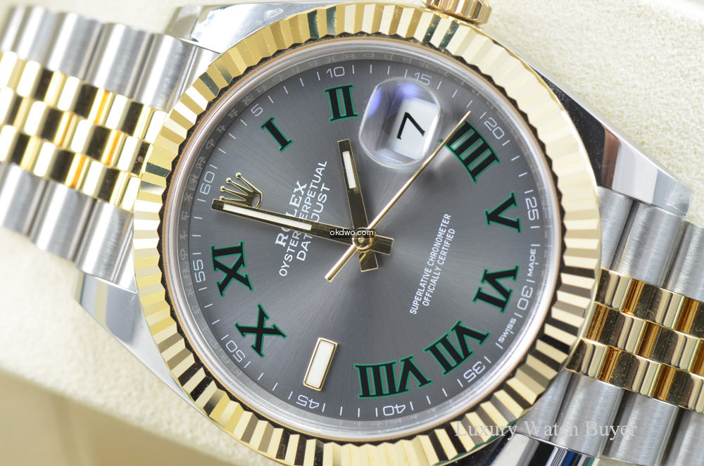 2018 Mens Rolex Datejust II 41MM Slate G...