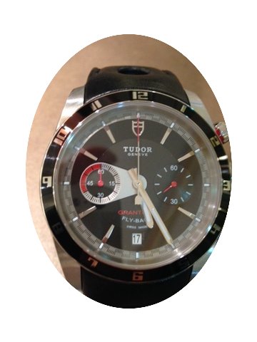 Tudor Grantour Chronograph Fly-Back Lede...