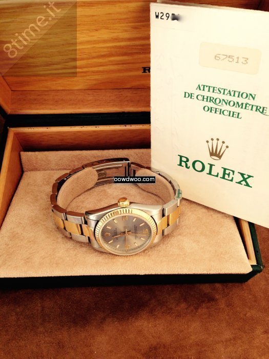 Rolex Oyster Perpetual Acciaio/oro...