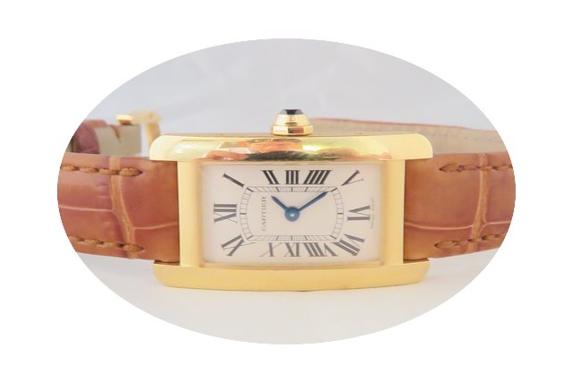 Cartier Tank American Rose Gold...