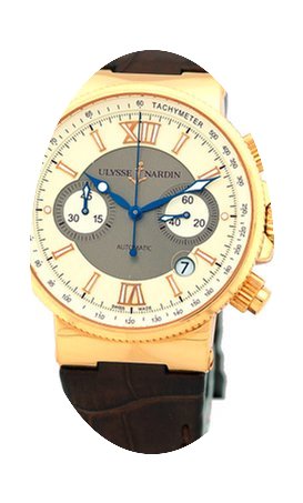 Ulysse Nardin Gent's 18K Rose Gold 