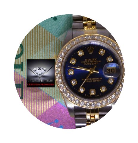 Rolex Datejust 18k Yellow Gold Steel &am...