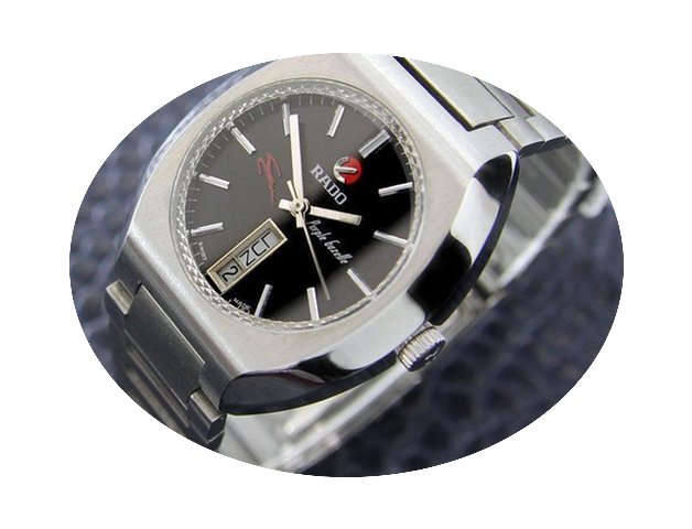 Rado Purple Gazelle Mens Vintage Swiss D...