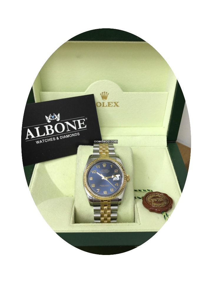 Rolex Datejust Steel and 18ct gold 2003...