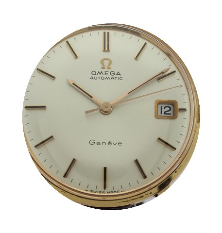Omega AUTOMATIC GENEVE VINTAGE 18K GOLD...