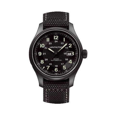 Hamilton Khaki Field Titanium Auto H7057...