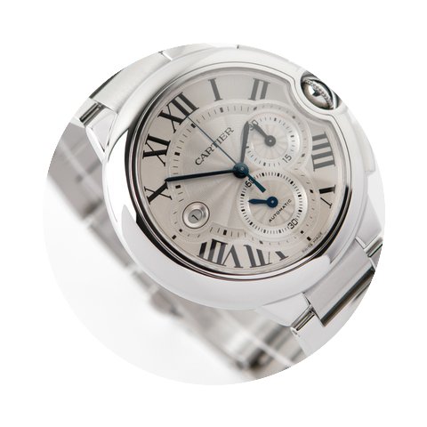 Cartier Ballon Bleu Chrono Lp.:€10300,...