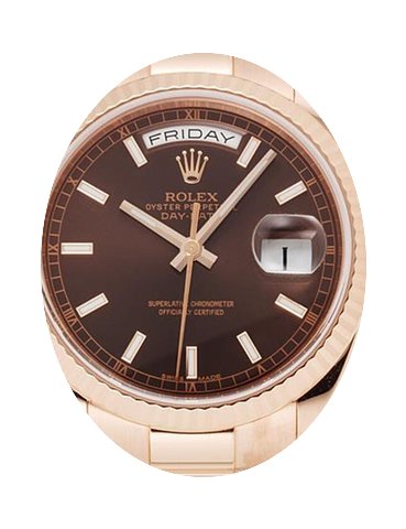 Rolex Day-Date 36 118235-CHOSP Chocolate...