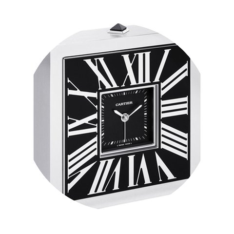 Cartier Desk Clock Railroad Décor...