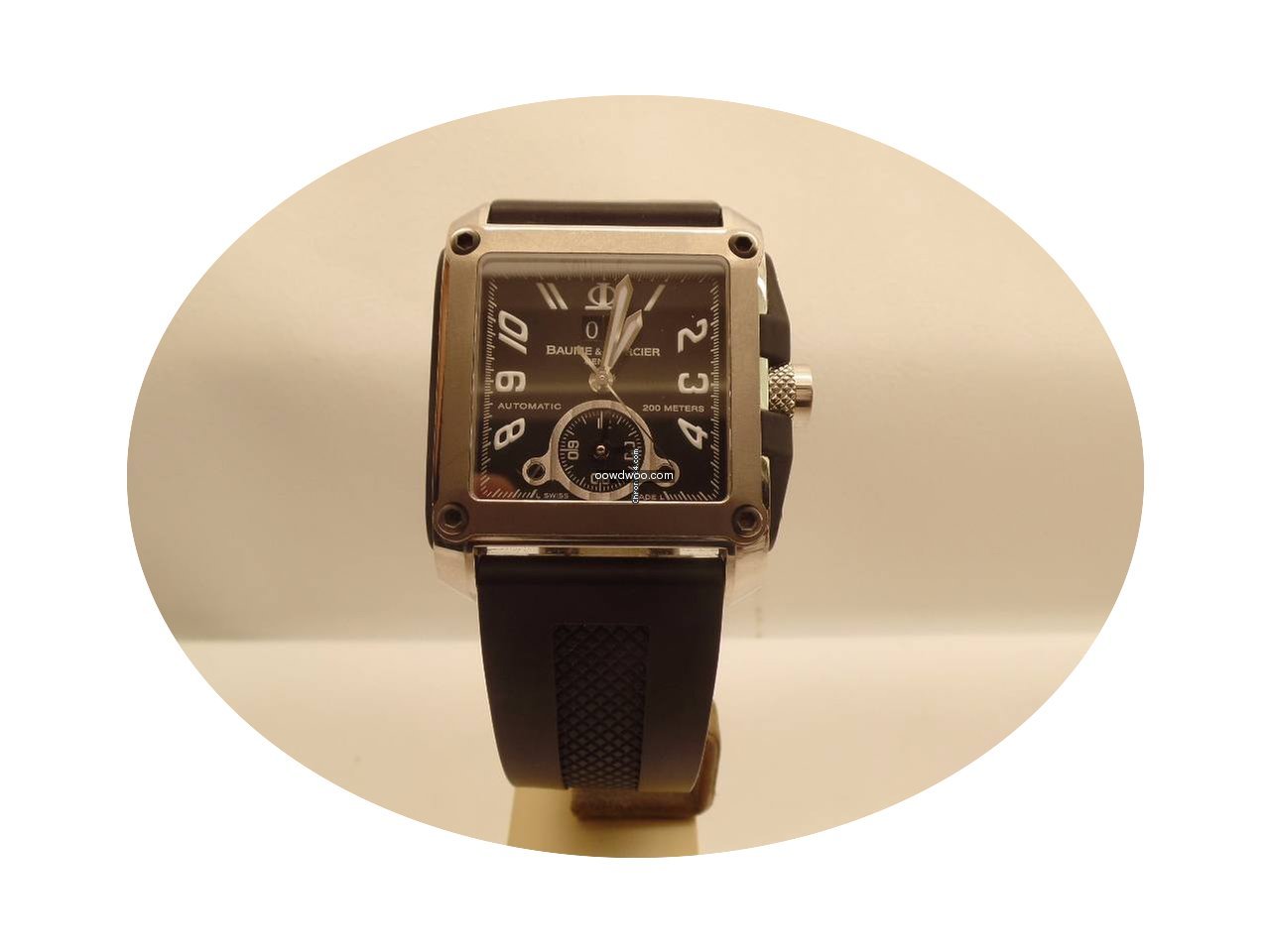 Baume & Mercier Hampton Square Dual Time...
