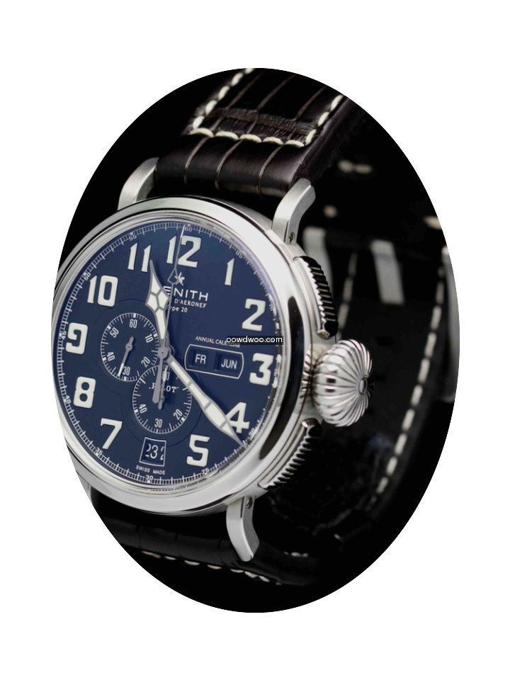 Zenith Pilot Type 20 Annual Calender in ...