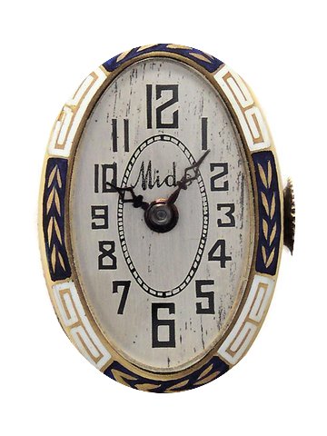 Mido Ladies Wristwatch Enamel...