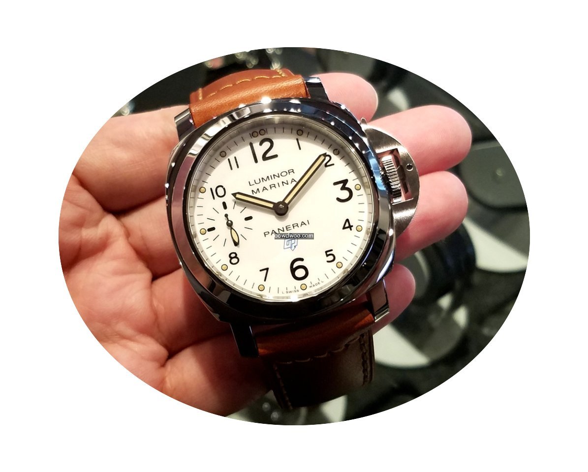 Panerai PAM00660 Luminor Marina Logo Acc...